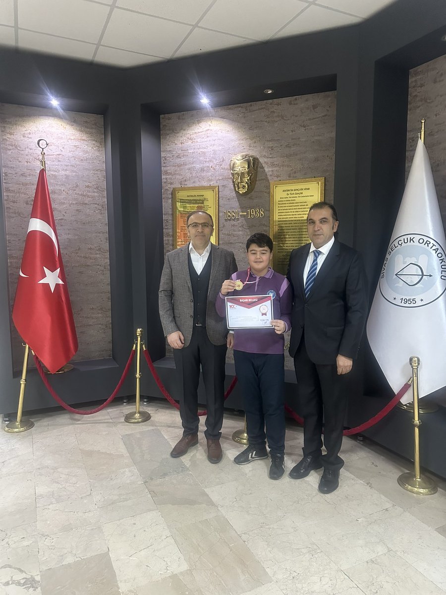 selcukortaokul's tweet photo. Minikler Judo il şampiyonu olan öğrencimiz Yiğitalp Çakır’ı tebrik ederiz.
@valisimsek @necatiyener_ @Sivas_HEDEF @ibrahimbilsem https://t.co/W9ilmfsifo