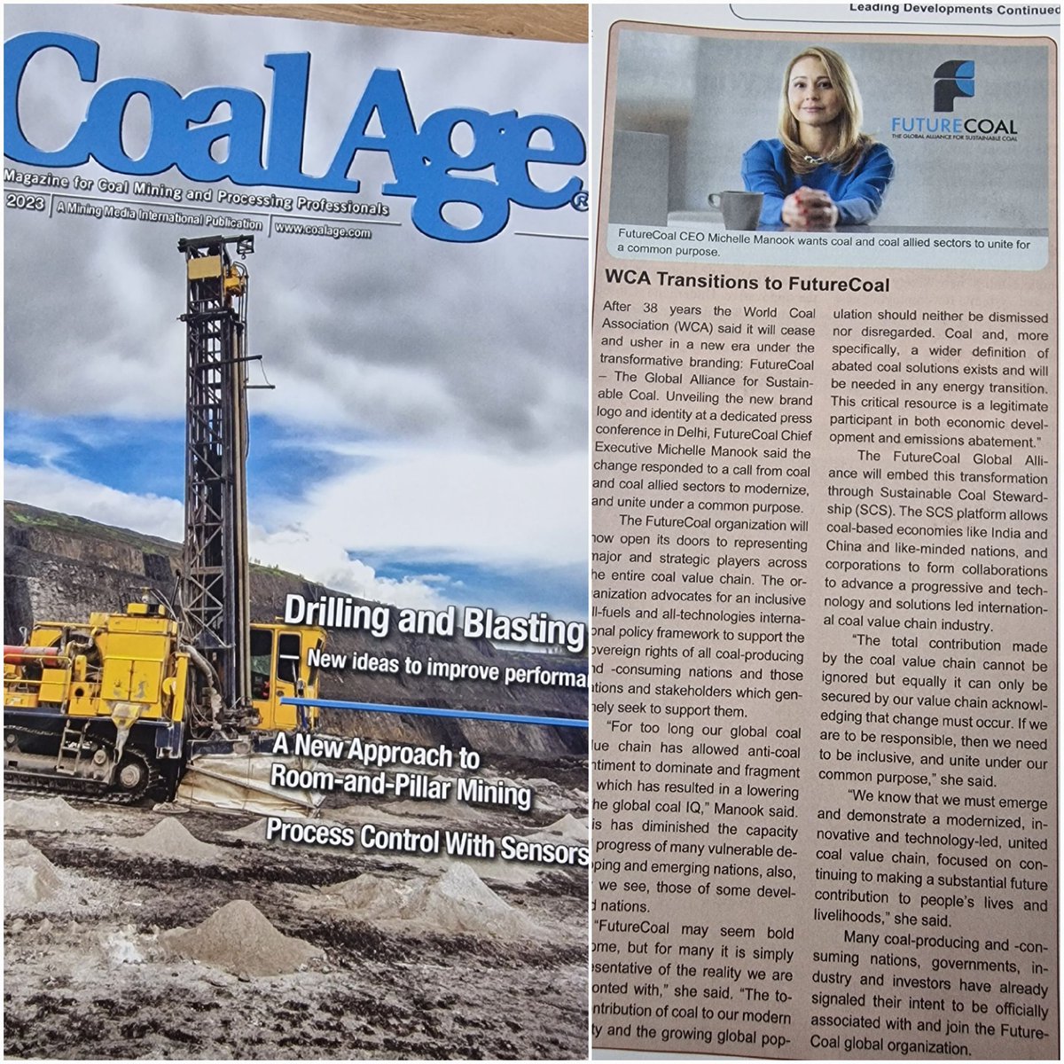 "Дэлхий даяар өрнөсөн anti-coal ажиллагааг манай салбарынхан хэт удаан тэвчиж ирлээ. Даамжраад зарим улсуудын хөгжин дэвжих боломжийг хязгаарлах болов. Хүлэмжийн хийн ялгарал багатайгаар нүүрсийг ашиглах технологийн шийдэл аль хэзээний бий болчихсон", Michelle Manook, Future Coal