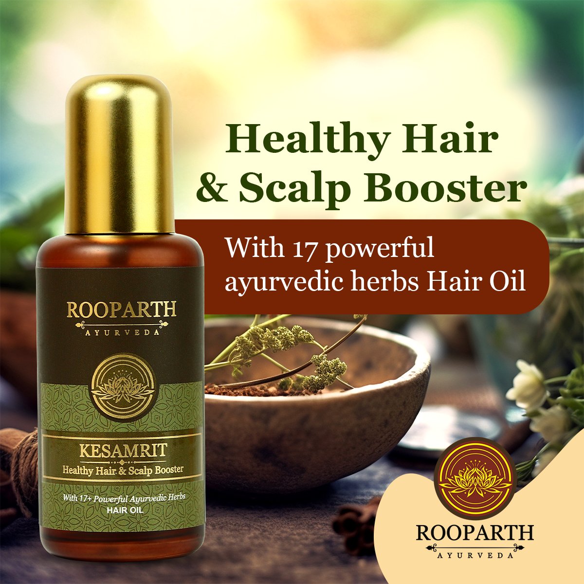RooparthAyurved's tweet photo. 🛒 Shop Today: https://t.co/ZD4rWZbatH
Rooparth’s Kesamrit Oil is specially formulated to get rid of the dry or clogged scalp and give you a clean and moisturized scalp. 
#Rooparth #rooparthayurveda #Triphala #hairoil #haircare #hairgrowth #hair #healthyhair #naturalhair #natural https://t.co/L75ZcCYTg9