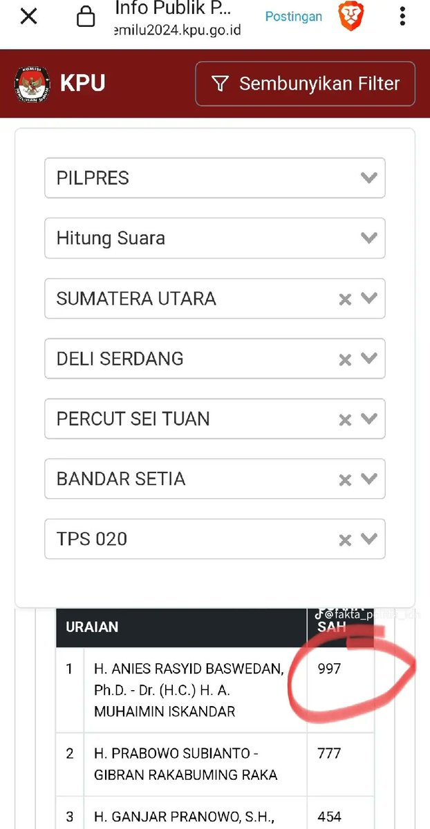SDAgustiani's tweet photo. @mpokrana @gonneee27 @dimaspardede2 @KawalPemilu_org @bawaslu_RI Gausah merasa si paling tersakiti mau paslon 01,02,03 memang sistemnya nya aja lagi eror,jadi jgn ngata2in 02 doang https://t.co/n52fwA4TRs