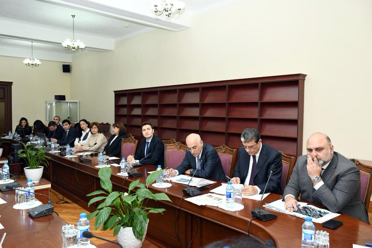 culture_gov_az's tweet photo. Mədəniyyət Nazirliyi yanında daşınmaz mədəni sərvətlərin müəyyən edilməsi üzrə Ekspert Şurasının növbəti iclası keçirilib
Ətraflı: https://t.co/UFgsnEPNld
#Azərbaycan #MədəniyyətNazirliyi #EksperŞurası #mədəniyyət #iclas https://t.co/gXgIEBW8S3