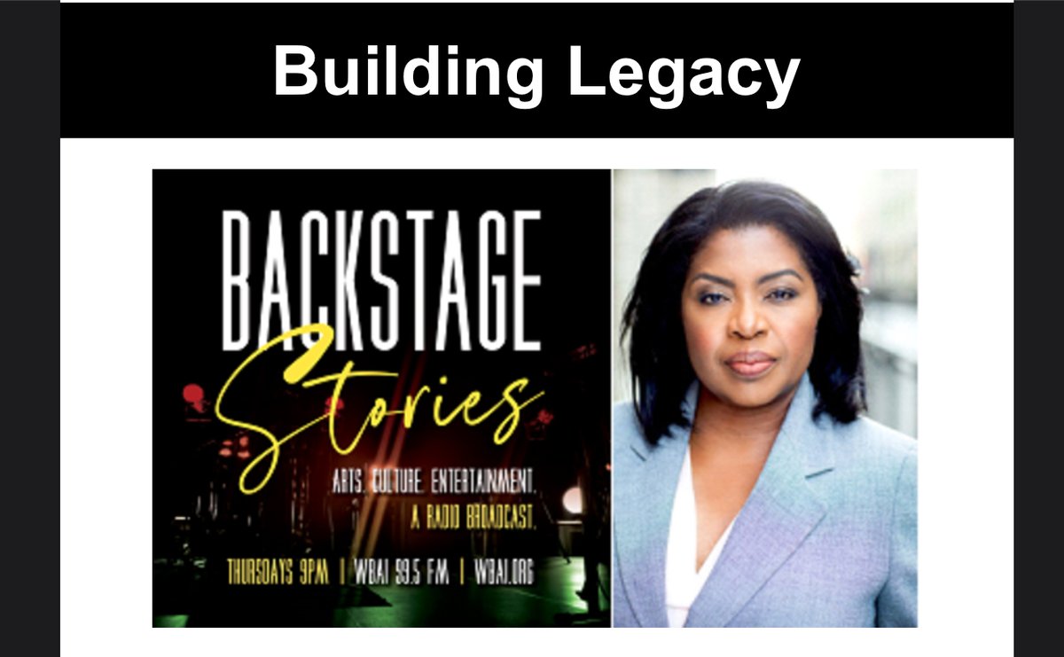 #soexcited to sit down with #BackstageStories @BlkTheatrOnline  #MarciaPendelton Thursday February 15th 9pm  EST on @WBAI  99.5 FM New York to have a conversation about Big Mama and Me. Big Mama and Me is made possible with support from @NYSCArts @LMCC @nyfacurrent .