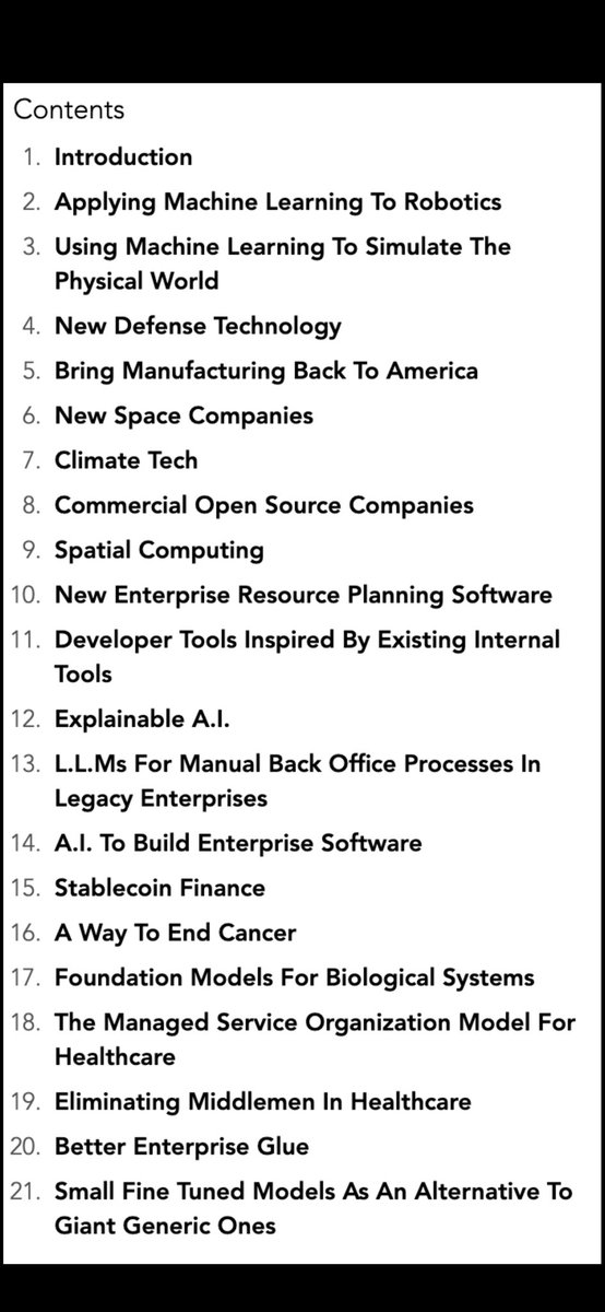 thelorddoyle's tweet photo. This is @ycombinator list of interest for new applicants.

Love 12 as this will help enable Legal AI in our ability to audit / monitor events. Very keen to see who gets accepted in this group.

#ai #ArtificialIntelligence #legaltech https://t.co/UCmPi1a7n8