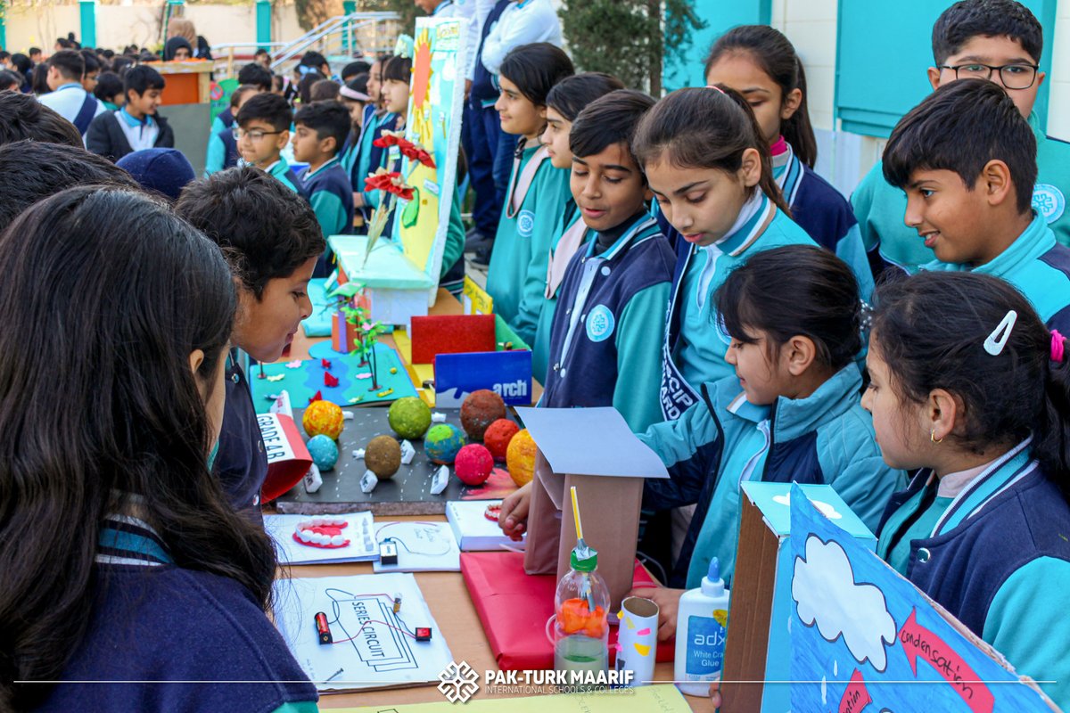 PakTurkMaarif's tweet image. 🌟 Unleashing Creativity and Innovation 🌟

STEM Week at Pak-Turk Maarif International Chak Shahzad Campus is in full swing where young minds showcase their exceptional projects, blending science, technology, engineering, and mathematics.

#STEMWeek #PakTurkMaarif