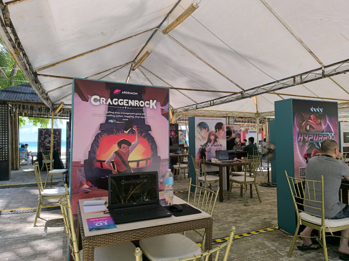 mac_coloma's tweet image. #GameDevSummit's Indie Games track puts the spotlight on local game developers. They are currently showcasing their works for GDS attendees at the Sea Wind Resort.