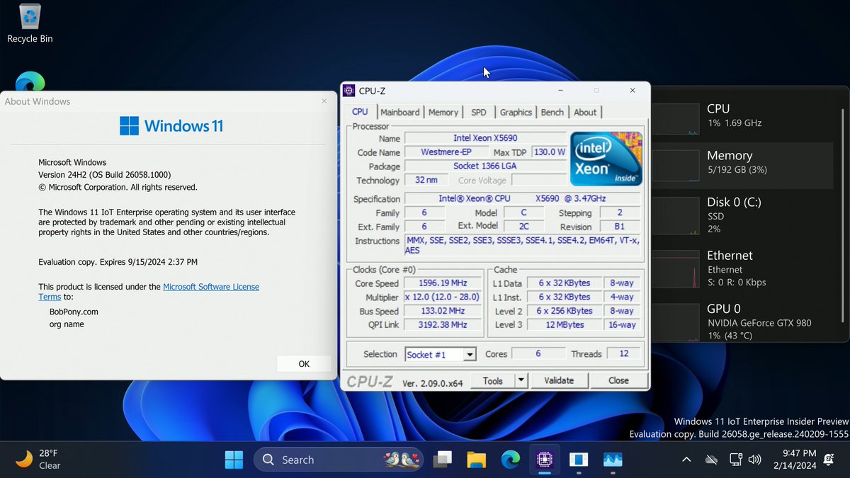 Successful Upgrade to Windows 11 Version 24H2, Build 26058 on Dell