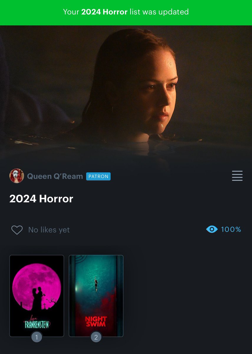 QueenQReam's tweet photo. 2024 horror ranked - Updated https://t.co/pauBJeYwSr