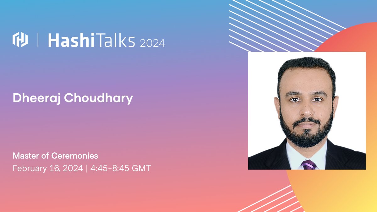Ecstatic to reveal two more MCs for #HashiTalks 2024, proudly representing the APAC region- #HashiCorpAmbassadors <a href="/LachieWhite7/">Lachlan White</a> &amp; <a href="/DheerajC30/">Dheeraj Choudhary</a>! Connect with them in the chat at hashi.co/hashitalks-2024 and show your support as they carry us through the HashiTalks 2024 journey! 🌏🚀