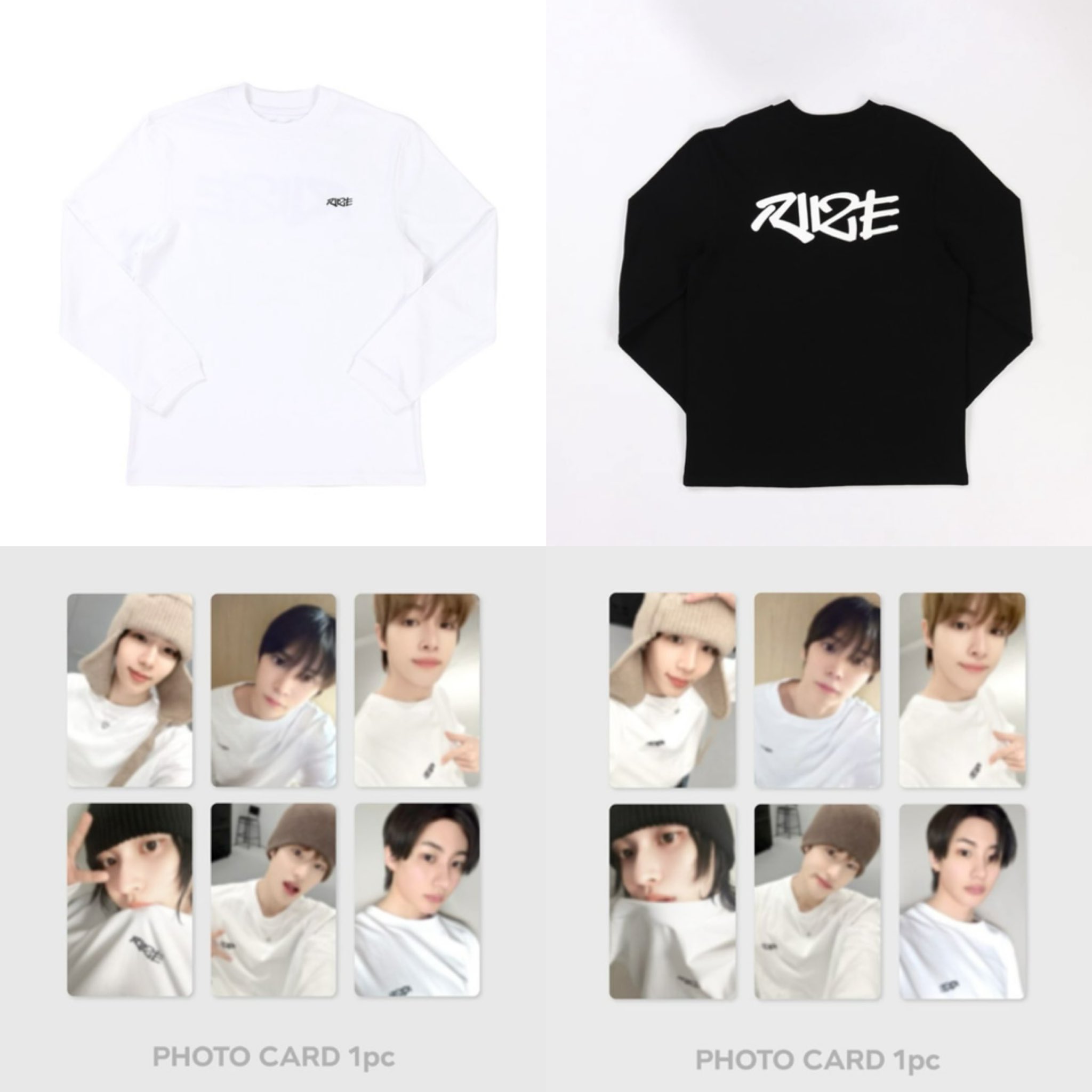 Pre-Order] RIIZE VALENTINE'S DAYZE MD BLACK LONG SLEEVE SET