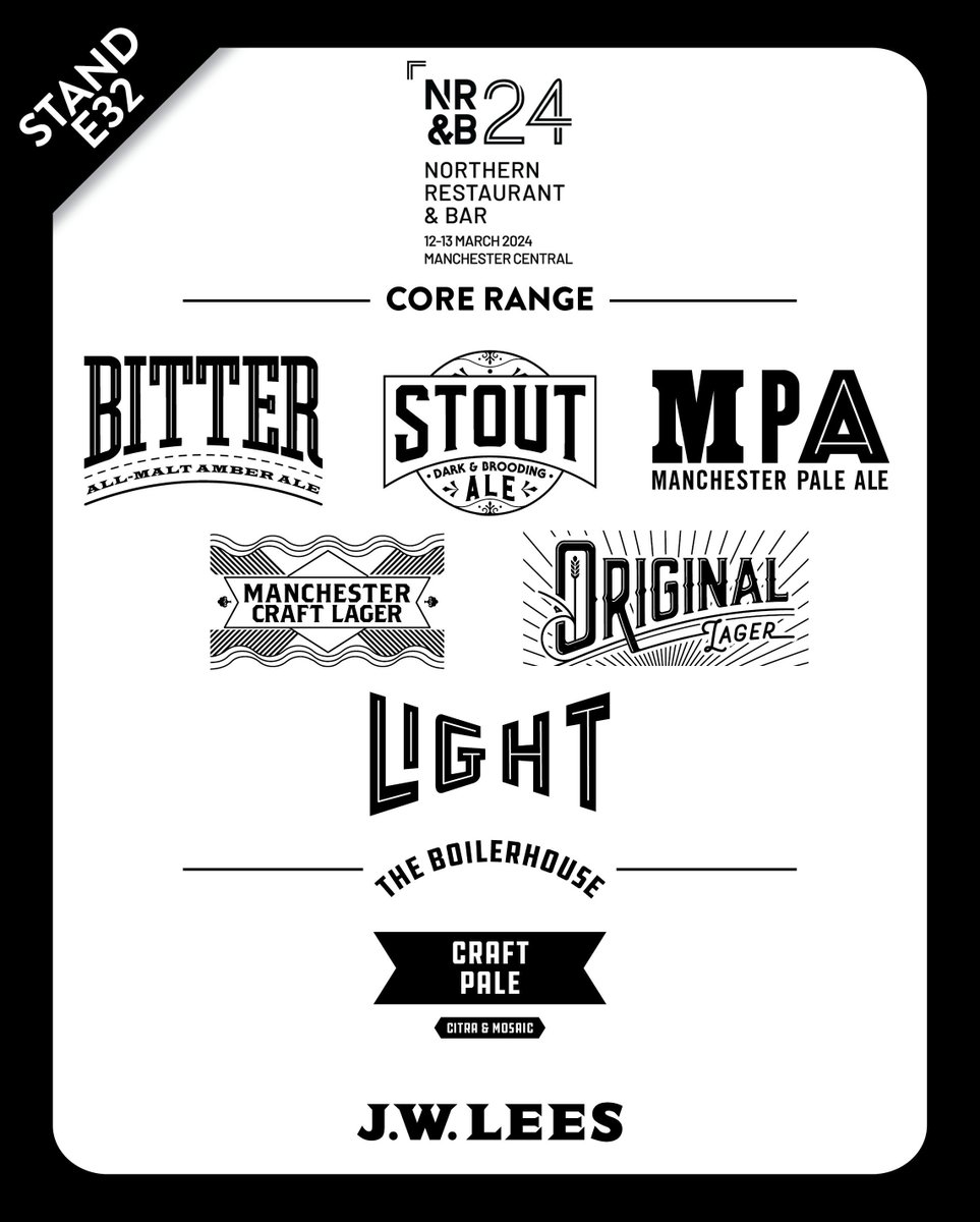 That's quite a line-up... 👀🍻 

Northern Restaurant &amp; Bar Show 2024 is coming up on 12th &amp; 13th March and we'll be there with plenty of beers on the stand - see you there? @NRBManchester 😃🙌 

northernrestaurantandbar.co.uk