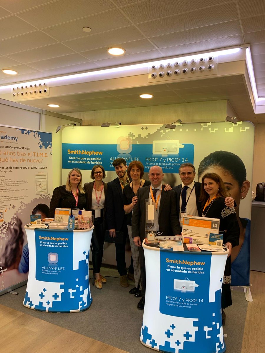 En #12CongresoSEHER preguntamos:
¿Es la TPN un tto standard para heridas crónicas?
¿Podría la elección del apósito marcar la diferencia en cuidado compartido y en los resultados de los pacientes?
Conozca nuestros apósitos y el sistema de TNP de un solo uso
bit.ly/3w3IQds