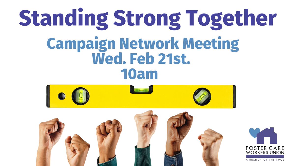 Join our quarterly meeting of local and regional campaign groups. At these meetings, members focus on campaign priorities and foster a sense of community and support within our movement. #fostering #fosteringUK #fosteringScotland #fosterwales #JoinAUnion
