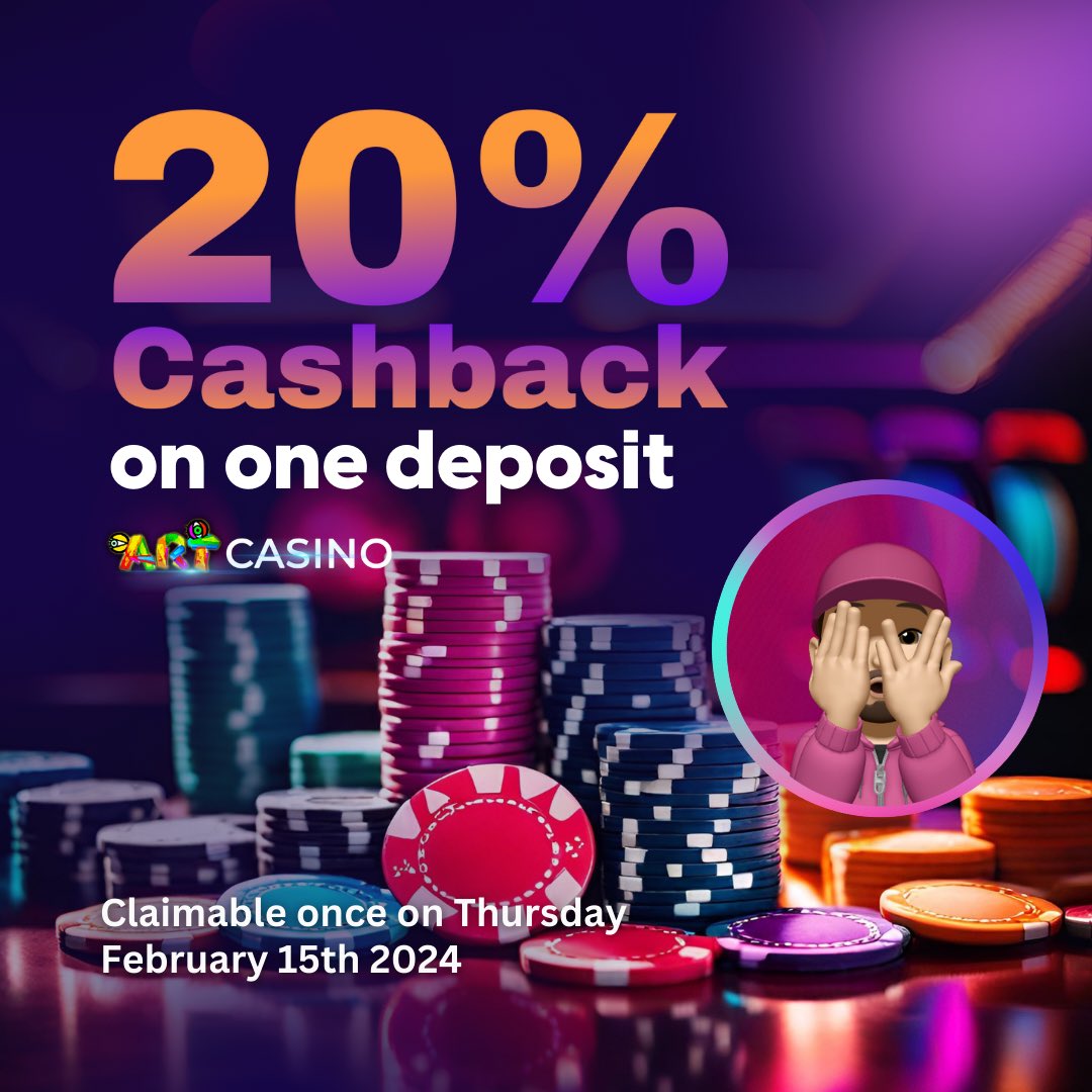 Post-Valentine’s blues? Turn it into a winning streak with our exclusive 20% Cashback Deposit Bonus! 💸🌟 Love may fade, but our bonuses stay strong. Claim yours now! #GamingLove #CashbackBonus