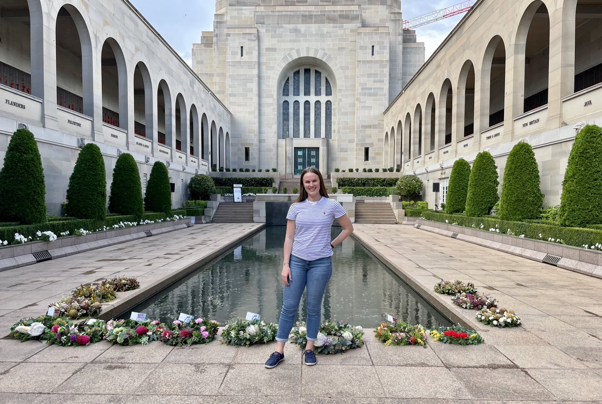 You can find me here for the next 3 months! 🇦🇺🦘 Thrilled to be immersed in the AWM’s fantastic Military History Section as a part of my @CDPConnect doctoral program. @AWMemorial