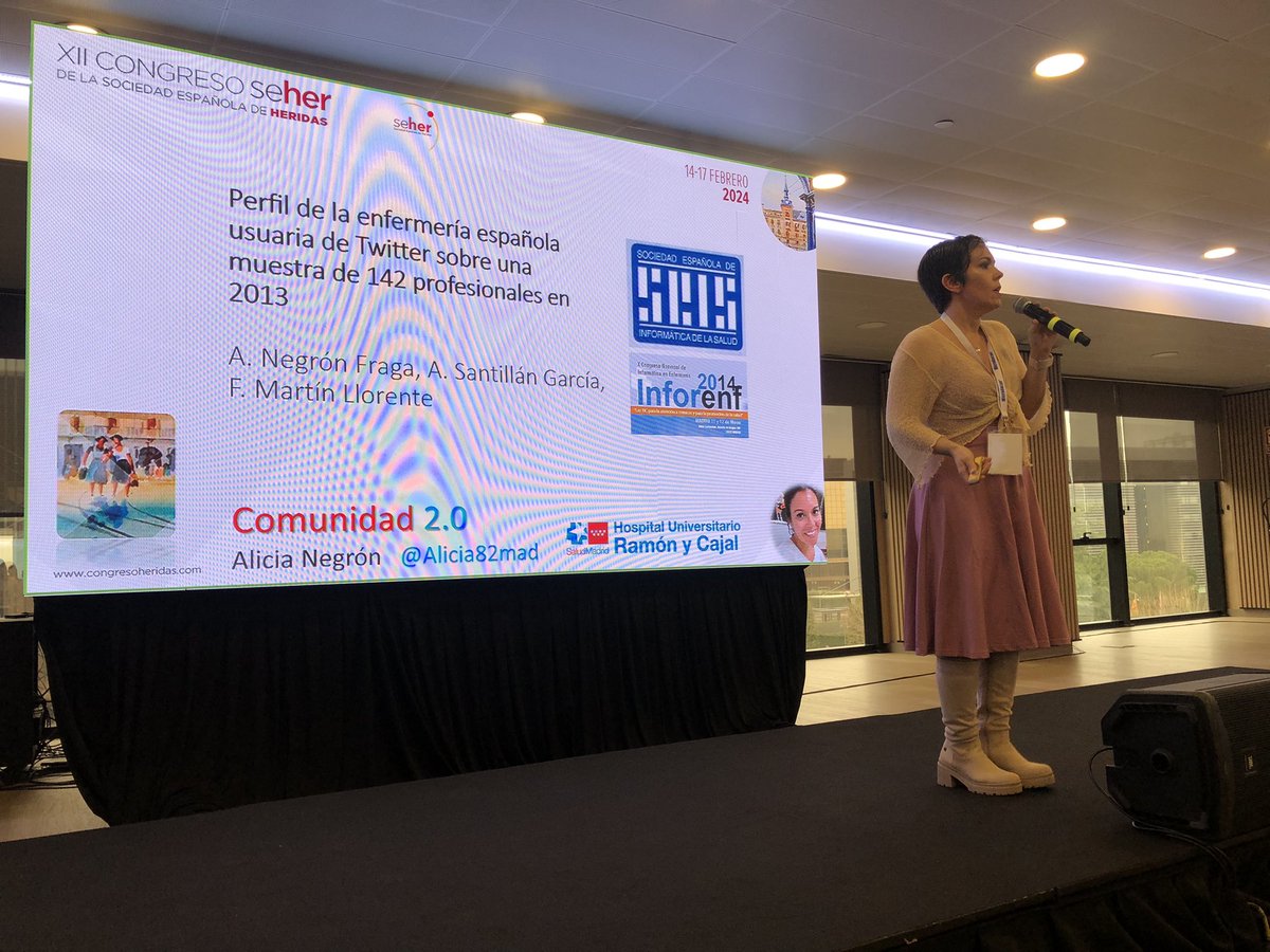 #12CongresoSEHER | 🗣️<a href="/Alicia82mad/">Alicia Negrón</a> recomienda en su discurso: 

👉 “Intentad poner siempre el mismo nombre de usuario en todas las redes sociales”
