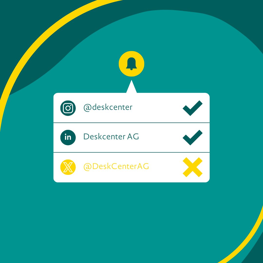 Deskcenter AG tweet media
