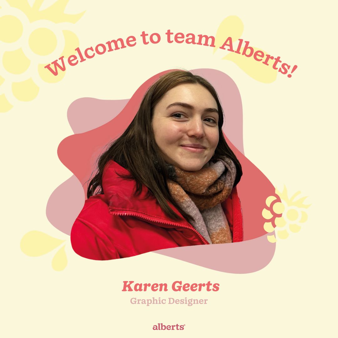 This month, we have a new #intern to our #team: 🤩

We are excited to welcome Karen as our new intern at Alberts! 🎉 Karen studies Graphic Design at Artevelde University of Applied Sciences in Ghent. She will help with the visual aspects and branding of Alberts.

#NewInternship