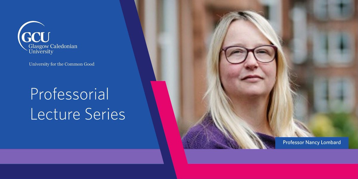 🆕 Professorial Lecture by Professor Nancy Lombard Join us on March 19, as Professor Nancy Lombard gives a public lecture on gender equality and violence against women. 𝗙𝗶𝗻𝗱 𝗼𝘂𝘁 𝗺𝗼𝗿𝗲 𝗮𝗻𝗱 𝗯𝗼𝗼𝗸 𝗻𝗼𝘄: 📲 eventbrite.co.uk/e/professorial… #WeAreGCU