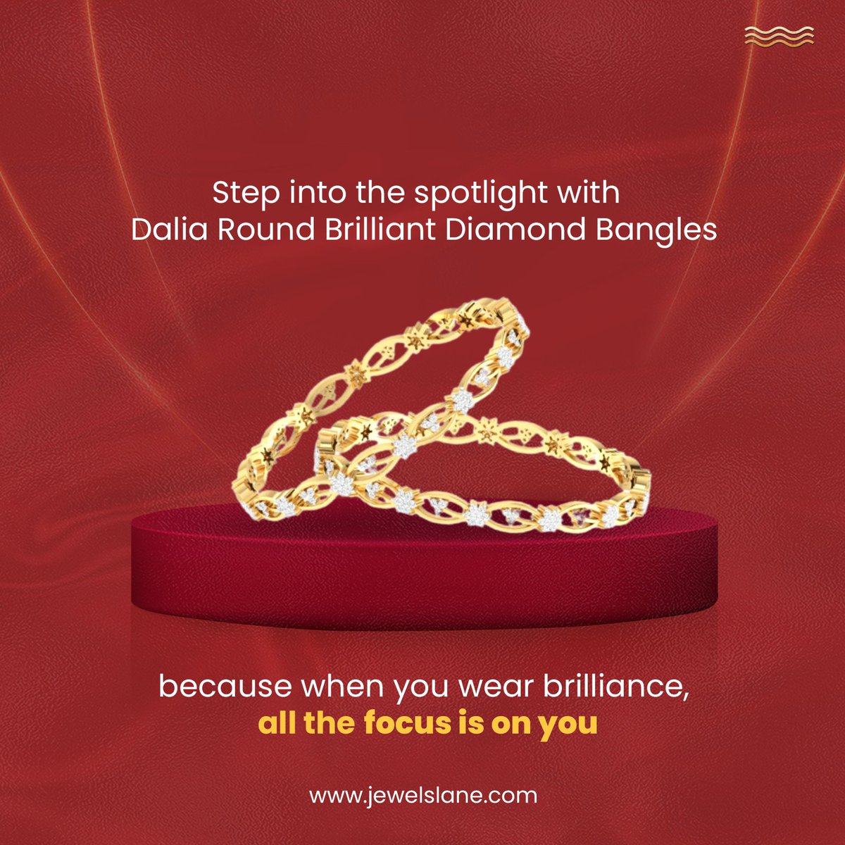 Jewelslaneshop's tweet image. Elevate your style game with our Diamond Bangles. Radiate elegance and capture every gaze. Step into the spotlight, and let the brilliance speak for itself. 💎✨

#JewelryElegance #DiamondBangles #SpotlightStyle #SparkleWithStyle  #DiamondJewellery #Jewellery #Diamond #Jewelslane