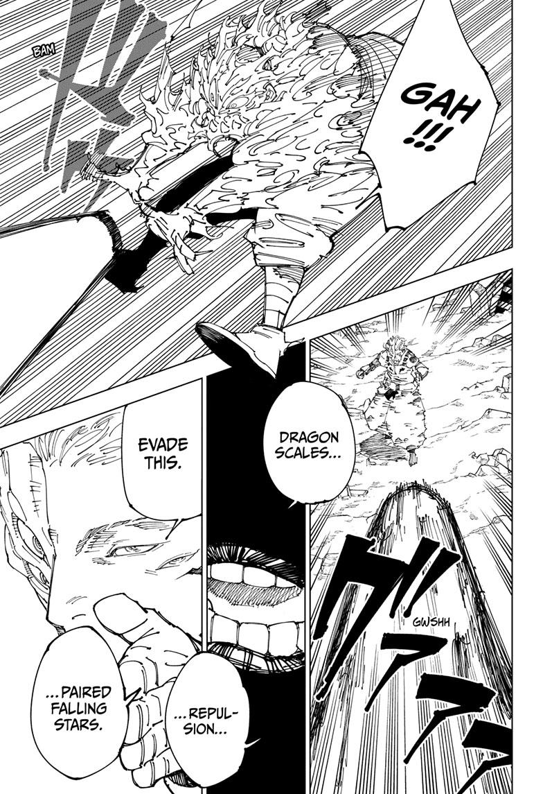 rishipc13's tweet photo. @IDuckyx Those 3 phrases Sukuna uses are his chants for using Dismantle and not a new cursed technique. https://t.co/y5YFI1DI0y