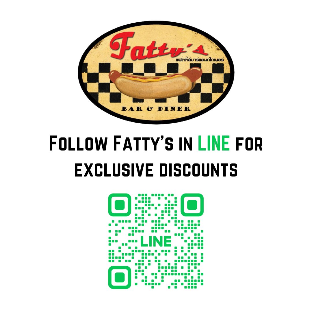 fattysdinerbkk's tweet image. 🟩 𝐖𝐞 𝐚𝐫𝐞 𝐧𝐨𝐰 𝐨𝐧 𝐭𝐡𝐞 𝐋𝐈𝐍𝐄 𝐚𝐩𝐩
 ⭐ We will be 𝐟𝐞𝐚𝐭𝐮𝐫𝐢𝐧𝐠 𝐩𝐨𝐢𝐧𝐭𝐬 𝐜𝐚𝐫𝐝𝐬 𝐚𝐧𝐝 𝐜𝐨𝐮𝐩𝐨𝐧𝐬 to help kick it off. 
 👉 Come and join us on LINE to get these special deals.
#lineapp #dindaengrestaurant #pointscard #promotions #bangkokfoofies