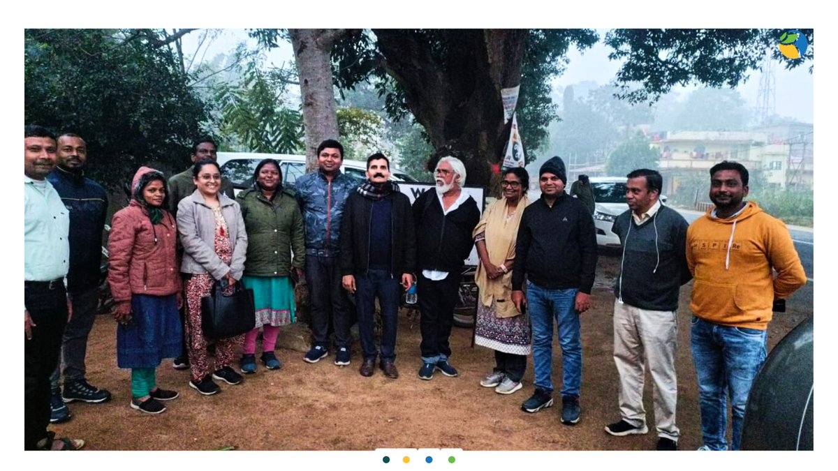 WOTRIndia's tweet image. 2/3: Esteemed stakeholders like Dr. Ravi Babu and P.R. Thomas from NABARD; Abraham Samuel, KfW Rural Development Consultant, and others, witnessed transformative initiatives in Bamni, Gaurbeda, and Ghaghari villages.

#WOTR4Development