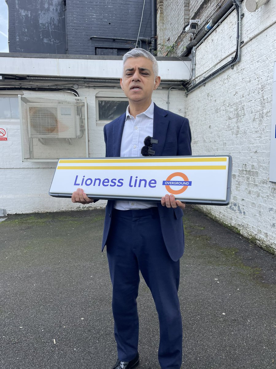 Sadiq Khan @MayorofLondon reveals his favourite among the six new names for lines previously known as the Overground. @itvlondon