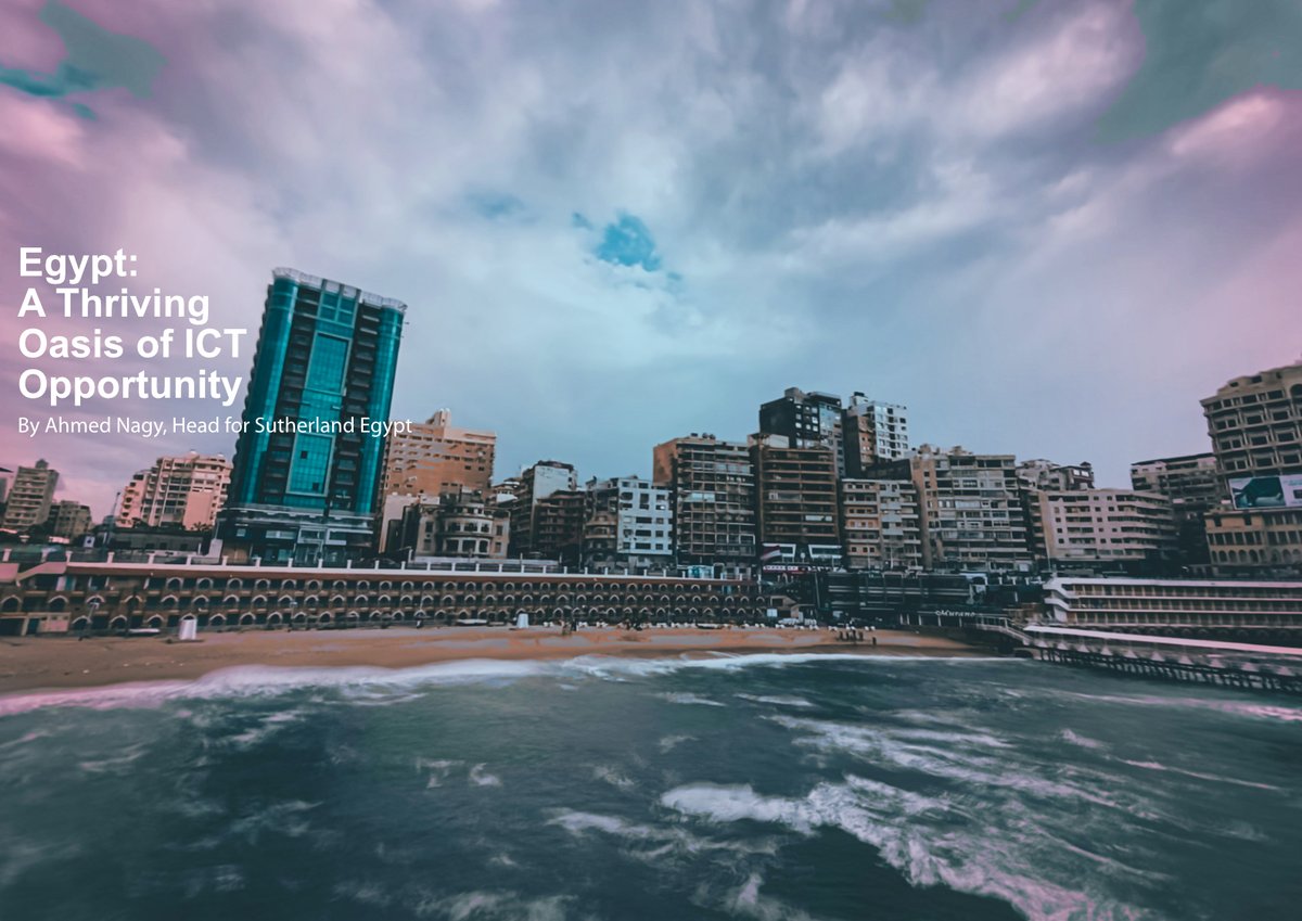 #Egypt is a market where the #ICT sector outpaces the entire national #economy in growth, boasting a staggering 16.3%. 

Read more: lnkd.in/duGSdkN9
#Africa