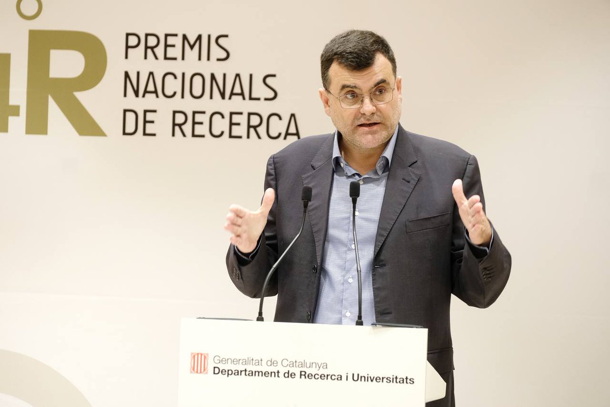 recercauniscat's tweet photo. 📢 El #conseller @QuimNadal anuncia els premiats en els Premis Nacionals de Recerca 2023

🎖Premi Nacional de Recerca 2023, Eduard Batlle @IRBBarcelona
🎖Premi Nacional de Recerca al Talent Jove 2023, @MarReguant @bse_barcelona

👏L'enhorabona!
#PNR2023 @govern @fundaciorecerca https://t.co/5z6P7EoH8h
