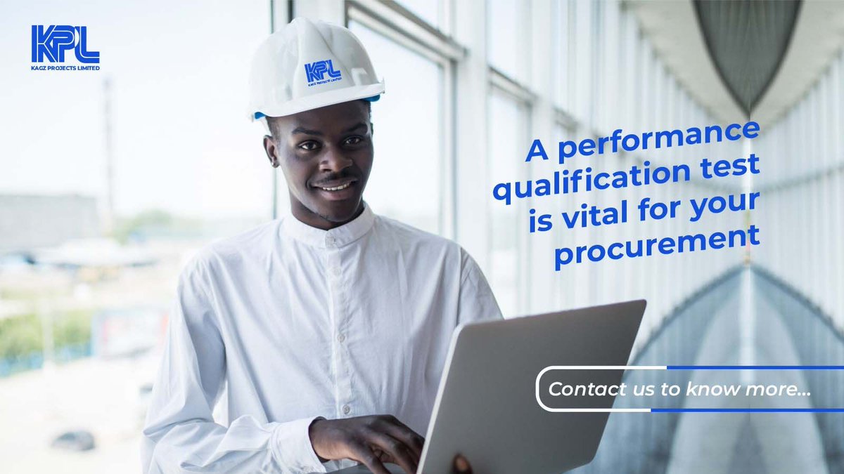 kagz_projects's tweet photo. A performance qualification test is vital for your procurement. Contact us to know more… https://t.co/LZfYjoBwtV
