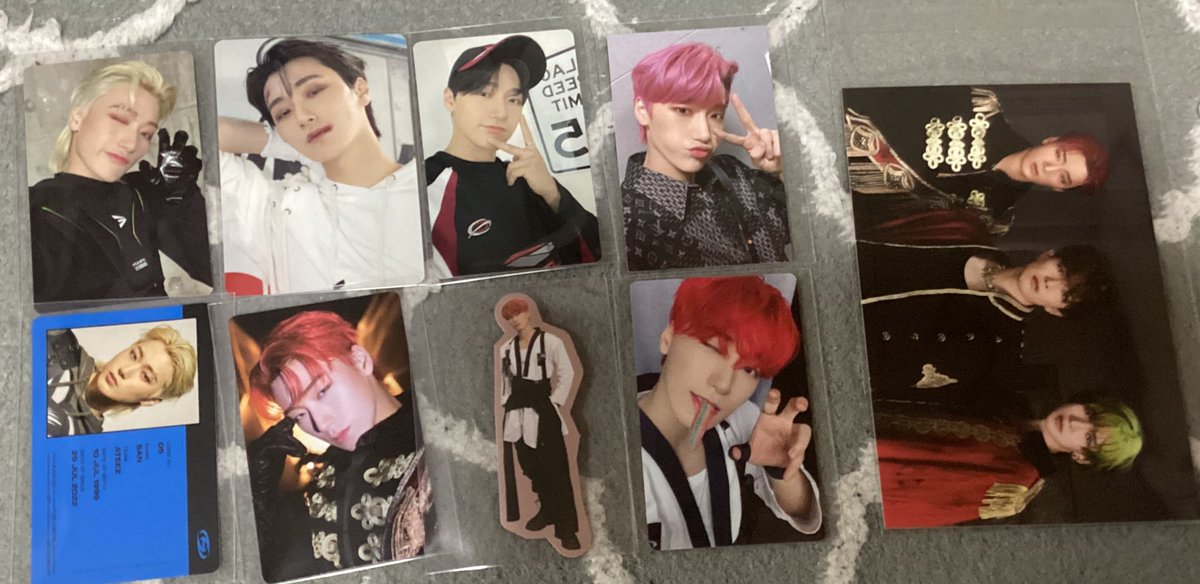 m___u_05's tweet photo. ATEEZ アチズ トレカ 交換
譲 : 画像のもの
求 : 同種ソンファ

movement digipackのみ異種ソンファとの交換可能です🙆🏻‍♀️🤍
ピンク髪のソンファ激求です🥲

お気軽にリプ,DMお願いします🙌🏻
#ateez #ateez交換 #アチズ #アチズ交換 #トレカ交換 #ホンジュン #ソンファ #ユノ #ヨサン #サン https://t.co/zq0bKKD04z