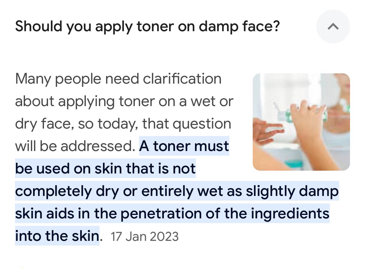 t0astedwaffles's tweet photo. The first method is pakai lepas I basuh muka. I apply the toner on my damp slightly skin. Kasi kering sikit baru I apply so it helps the penetration to skin🤍 https://t.co/FCFZBKDs9n