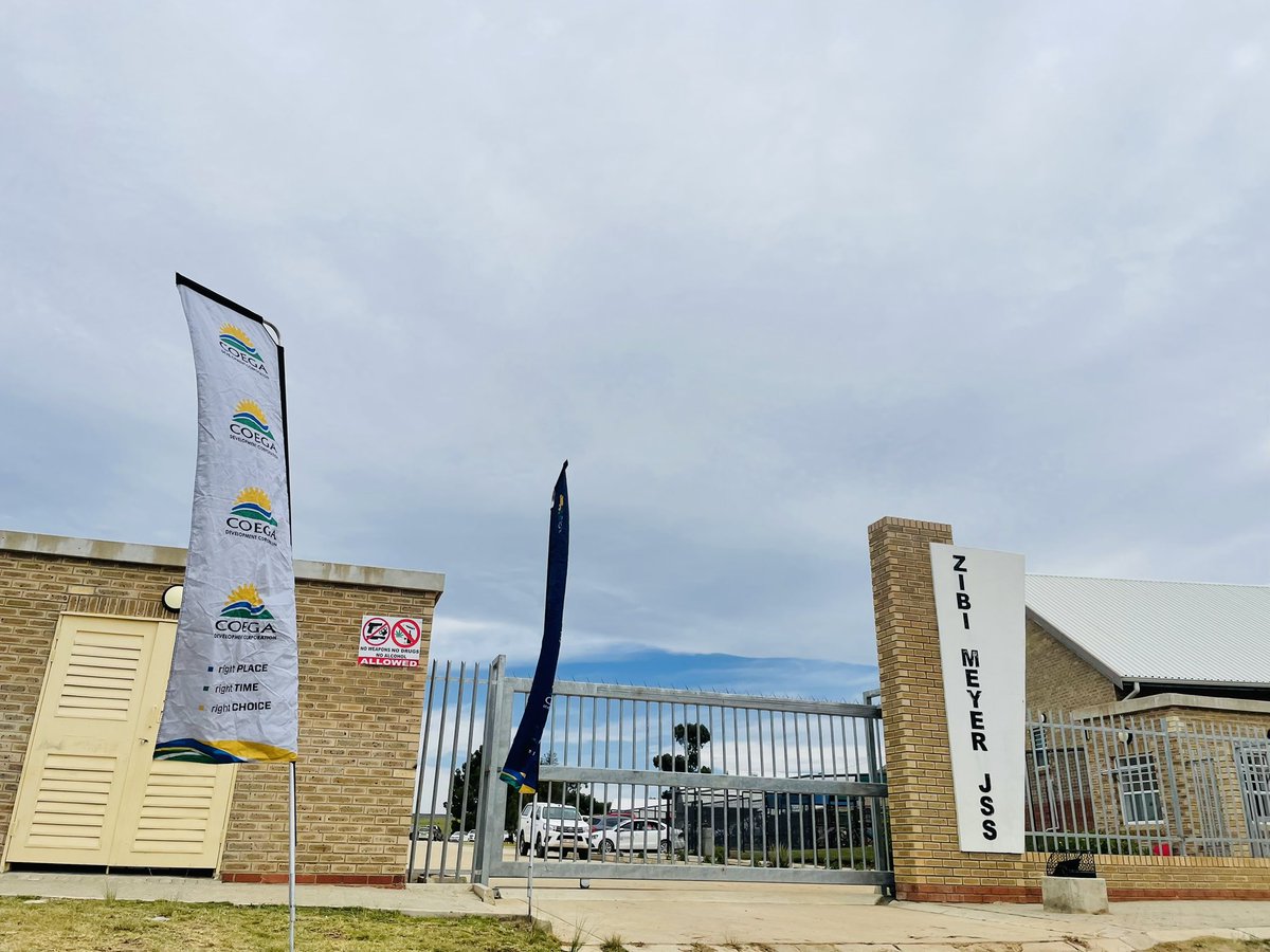 coegadevcorp's tweet image. The completion of the ZIBI Meyer JSS in Alfred Nzo West-Mount Fletcher is a testimony to Coega&apos;s commitment to sustainable development and our focus on delivering infrastructure that positively impacts communities.

#coegadevcorp #implementingagent @ECDOEZA