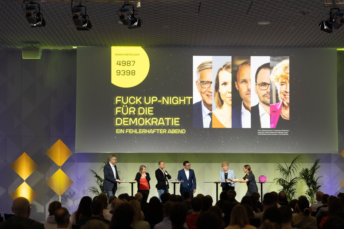 Ist Scheitern eine demokratische Kompetenz?

Ich sage: Klar! 

Warum die Politik eine moderne #Fehlerkultur braucht, habe ich der <a href="/bpb_de/">bpb.de</a> verraten. Und wie Fuckup Nights für die Demokratie dabei helfen können 👉 bpb.de/lernen/digital…

#FuckupDemokratie