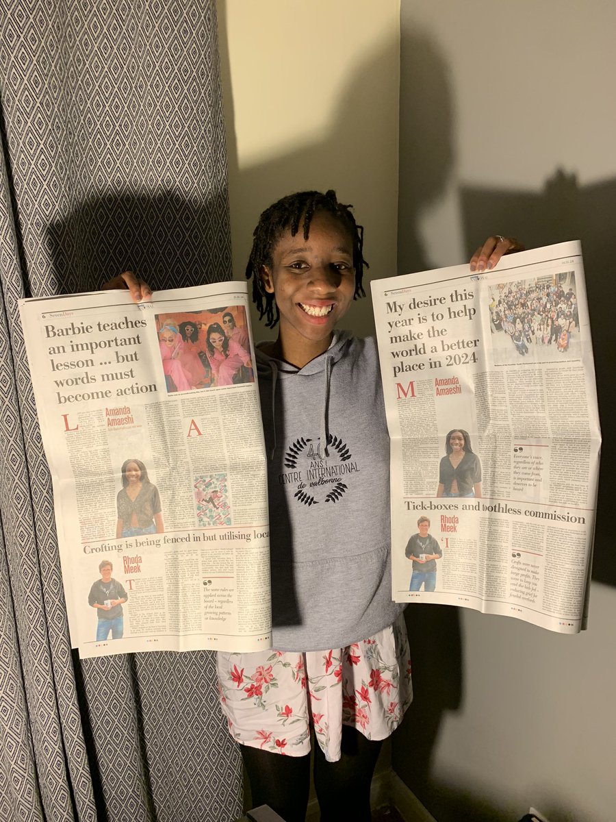 Printed versions of my articles for @ScotNational! 📰 Grateful for this opportunity to showcase my insights. Exciting to see my words in print. Open to more freelance writing, especially on gender equality, anti-racism, youth work, and social justice. Reach out if interested!