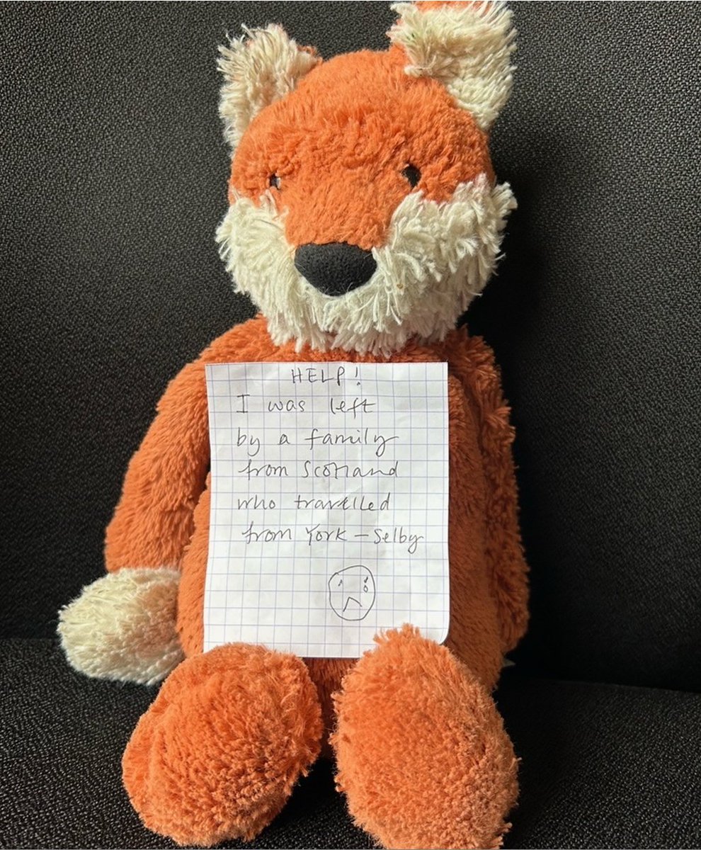 Has anyone lost this lovely fox whilst travelling with us? 🦊

If this is yours, please contact us via DM!
