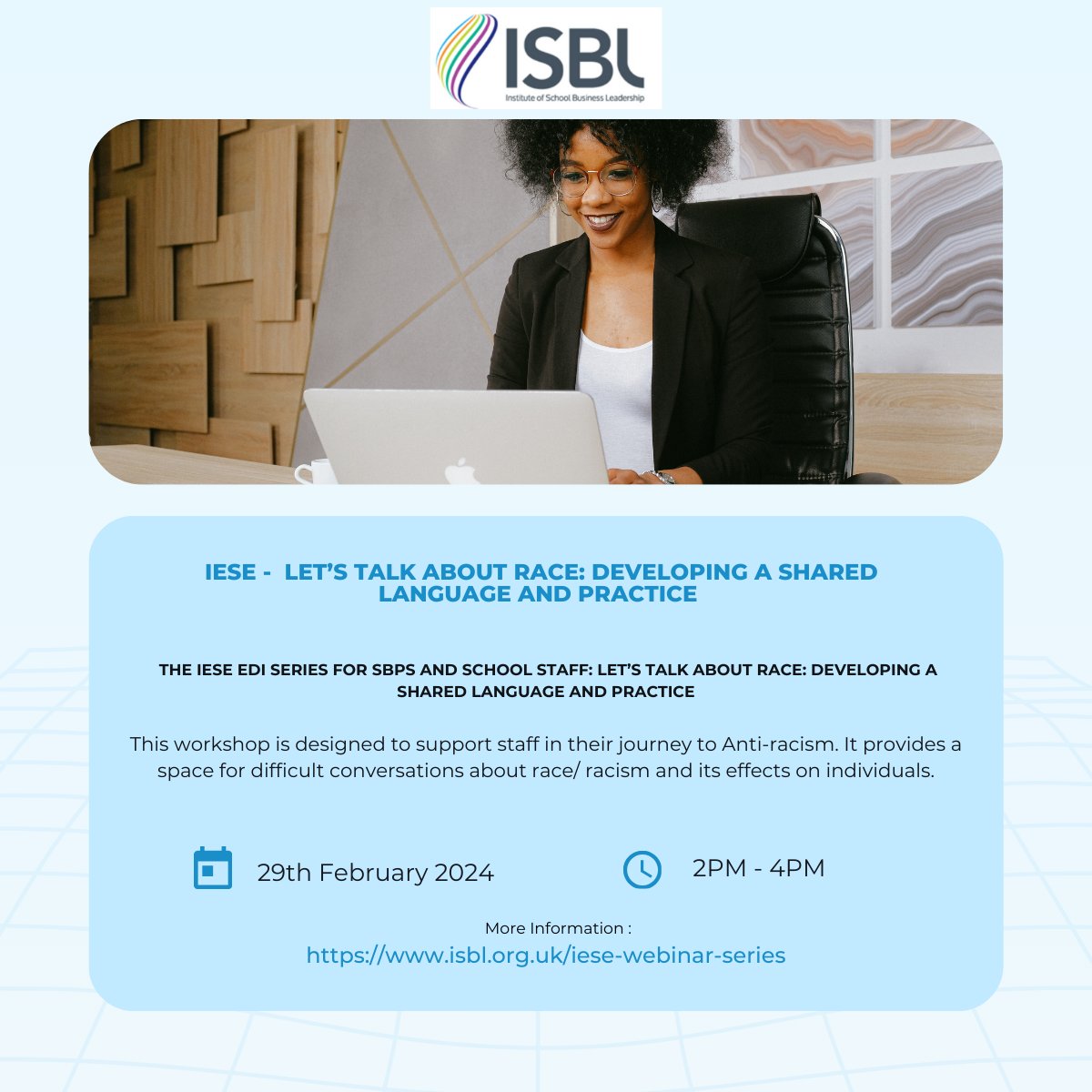 Tickets are selling fast for the IESE webinar series! Book now to reserve your place — ISBL hubs.li/Q02kQSLh0