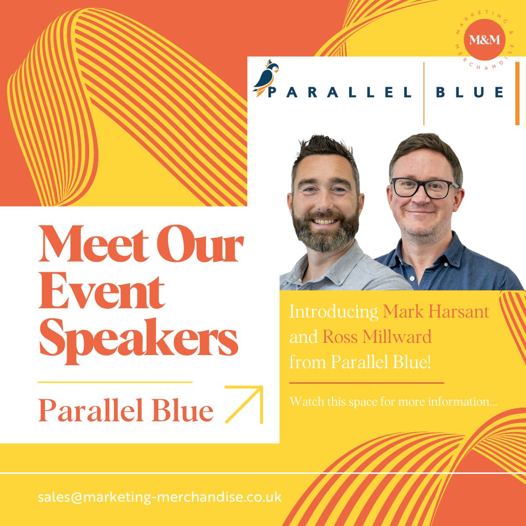 M&M Marketing & Merchandise (@marketingmerch) on Twitter photo Are you planning events this year?
Let us be your secret weapon! 🚀 Join us on the 13th June for our exclusive event, featuring two renowned event planning maestros, Mark Harsant and Ross Millward from <a href="/ParallelBlue/">Parallel Blue Global Group - Event Management</a>. 🎤
#EventPlanning #ExpertSpeakers #Merchandise #SaveTheDate Are you planning events this year?
Let us be your secret weapon! 🚀 Join us on the 13th June for our exclusive event, featuring two renowned event planning maestros, Mark Harsant and Ross Millward from <a href="/ParallelBlue/">Parallel Blue Global Group - Event Management</a>. 🎤
#EventPlanning #ExpertSpeakers #Merchandise #SaveTheDate