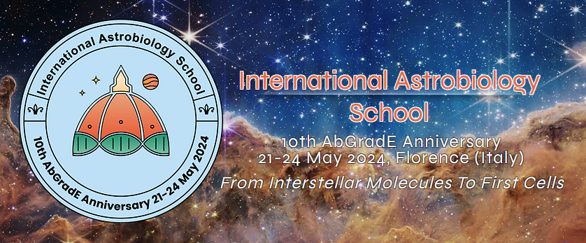 🌌🔬 Registration now open for our 2024 International Astrobiology School in Florence, Italy! 📷 Join us May 21st-24th. Register here (florenceastrobio.wixsite.com/school/registr…) by March 15th! Don't miss this cosmic opportunity! #AbGradE #Astrobiology #PlanetaryScience #Florence2024 🌟🚀