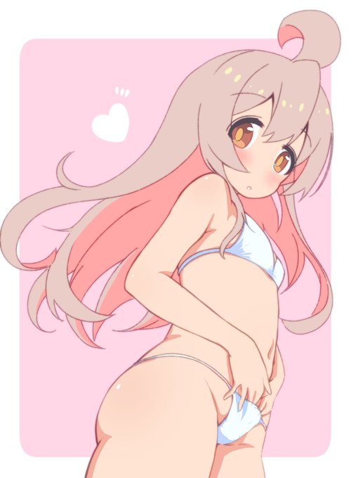 白ビキニお兄ちゃん
#おにまい 
#おにまいお絵かき 