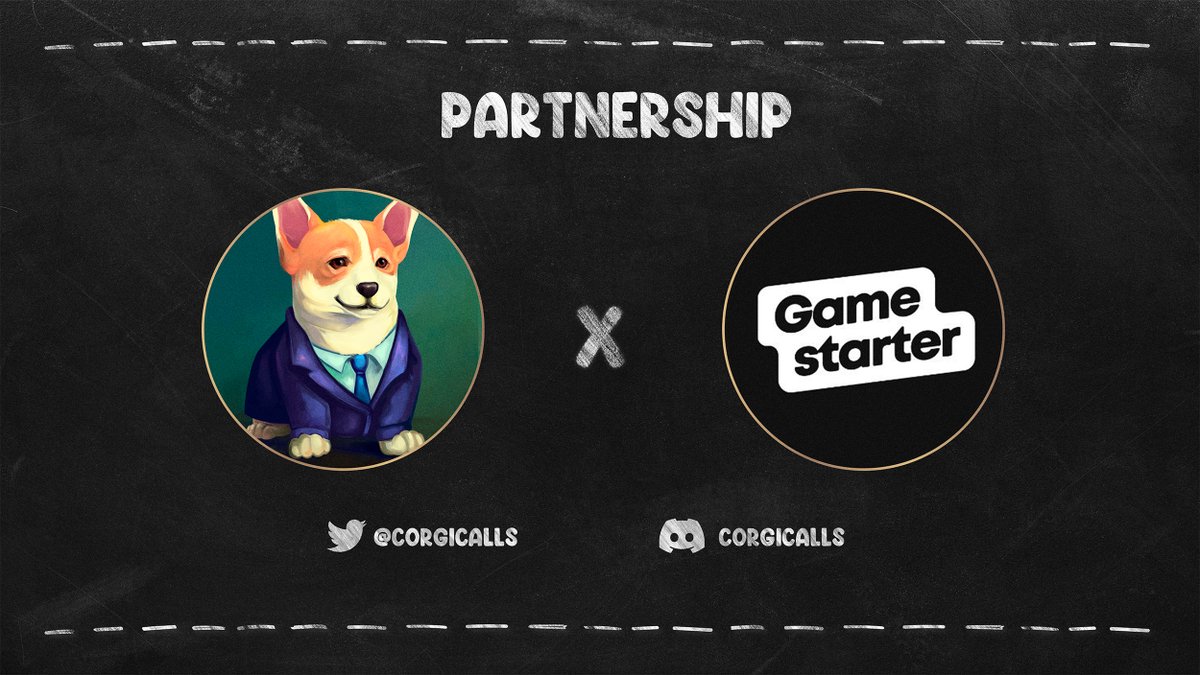 We are happy to announce our partnership with <a href="/gamestarter/">Gamestarter™</a> 🚀

Corgi Calls is thrilled to back an incredible project that aligns with our values, creating exciting opportunities for both of our communities 🔥