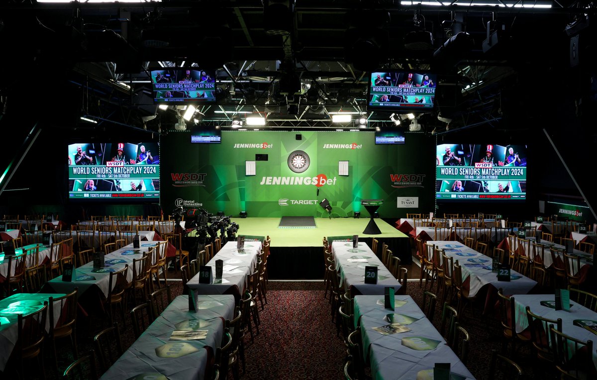 The 2024 World Seniors Darts Championship 🎯 Watch every session LIVE on the @BBCSport or the @BBCiPlayer Just use this link to watch the opening session 🖥️bbc.co.uk/sport/live/dar…