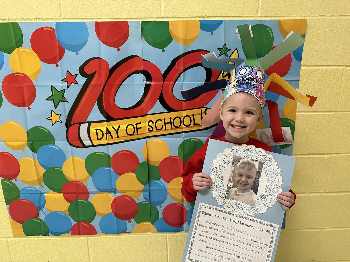 mrs_pre's tweet photo. Using AI in Pre-K is so fun! For the 100th Day of School, we used technology to help age us into the future! The kids loved it!! @OquenockWI #wiproud https://t.co/flMam8Mb5G