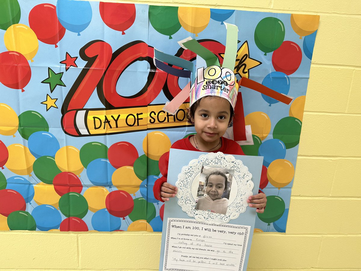 mrs_pre's tweet photo. Using AI in Pre-K is so fun! For the 100th Day of School, we used technology to help age us into the future! The kids loved it!! @OquenockWI #wiproud https://t.co/flMam8Mb5G