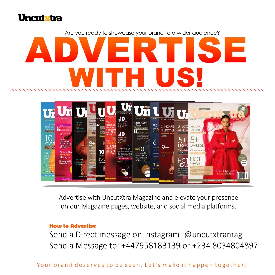 Maximize Your Reach, Amplify Your Impact! Showcase Your Brand in Our Magazine – Where Every Page Tells a Story, and Your Product Deserves the Spotlight. Advertise with Confidence, Advertise with Us! #advertisewithus #maximizeyourreach #uncutxtramagazine #MagazineLuiza