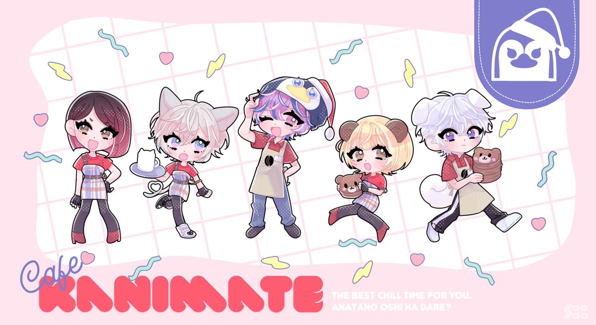 🍹ようこそカニメイト☕️ #ストグラファンアート #ストグラ オーナー