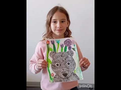 PLÁSTICA 2º EP OSOS FLOREADOS: En este trabajo hemos aplicado diferentes elementos del arte: línea, color, forma y textura así como superposiciones, contrastes y patrones. dlvr.it/T2n6gW