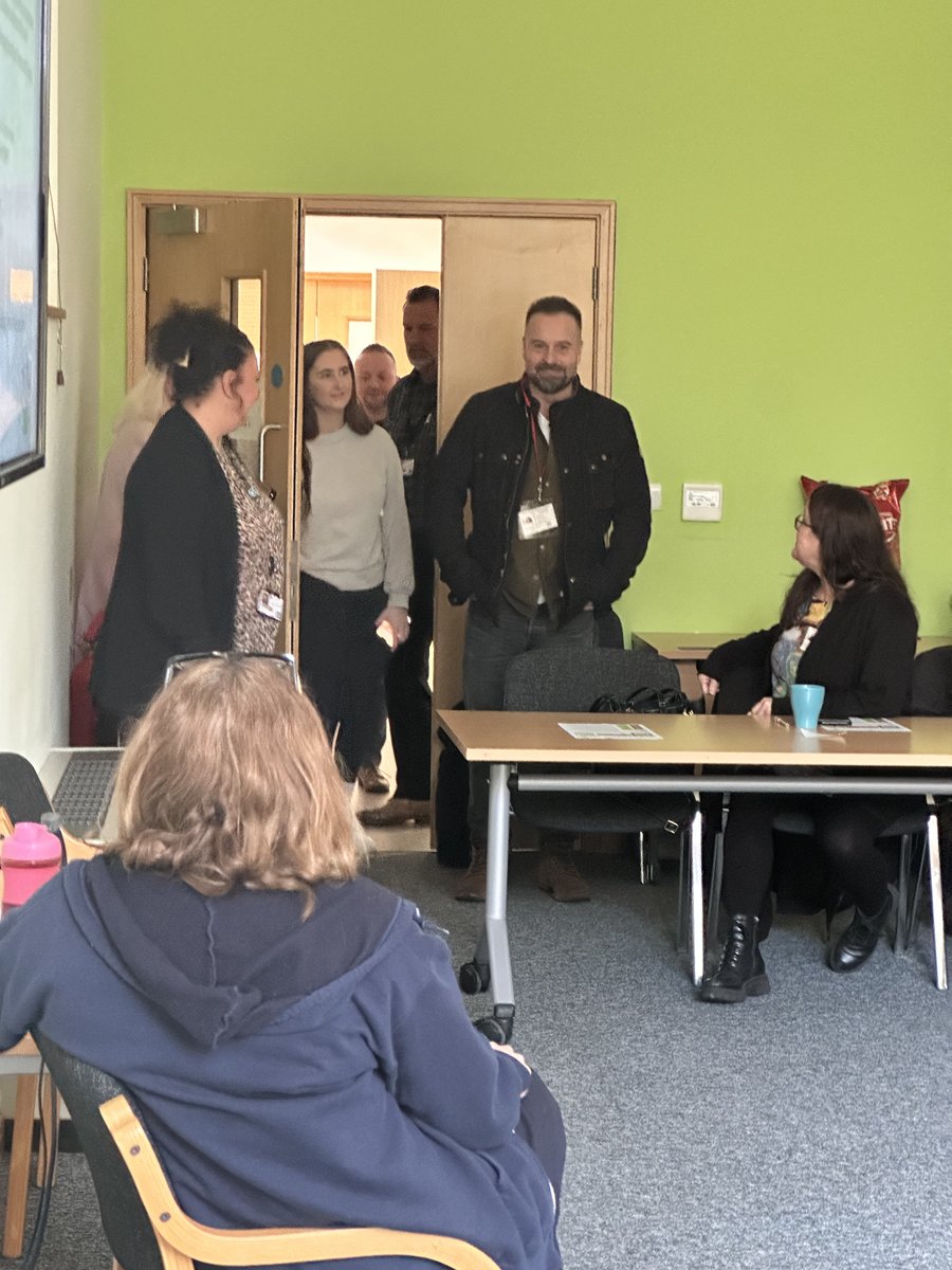 On Monday we held our second Student Education day here at <a href="/DerianHouse/">Derian House Children's Hospice</a>  and 16 student nurses and TNA's from local universities engaged in learning about palliative care and the role of a children's hospice. We even had a drop in from the legendary <a href="/AlfieBoe/">Alfie Boe OBE</a>