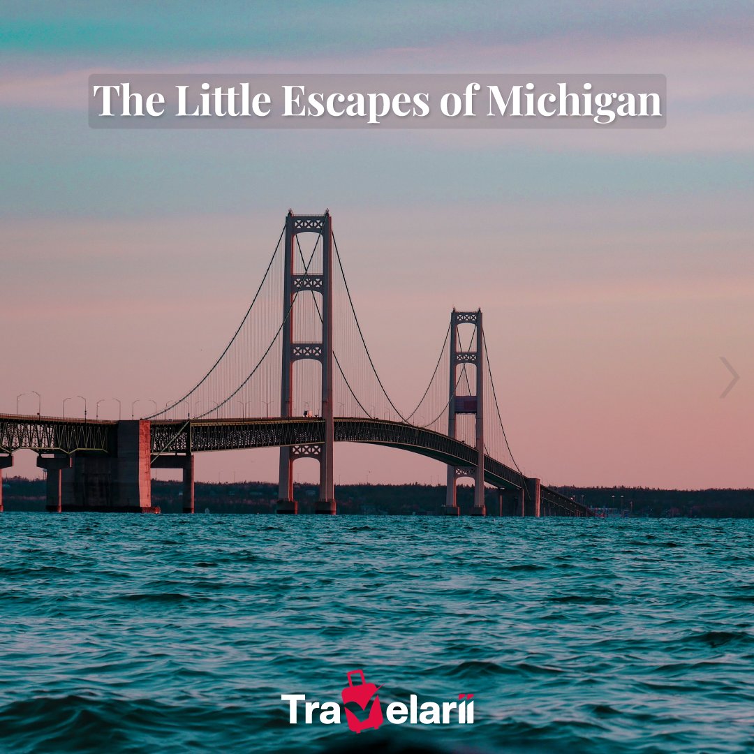 Travelarii_com's tweet image. What are your favorite little escapes in Michigan? 🤩Share yours in the comments!
-
-
#Michigan #PureMichigan #ExploreMichigan #MittenState #MichiganTravel #travelarii