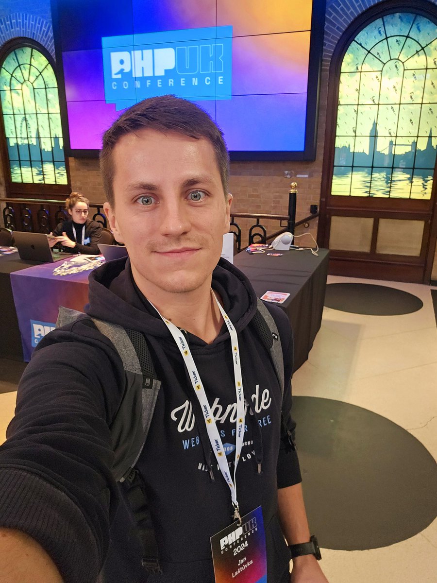 lastuvka_dev's tweet image. Good morning from #phpuk24 Looking forward for interesting talks 😍